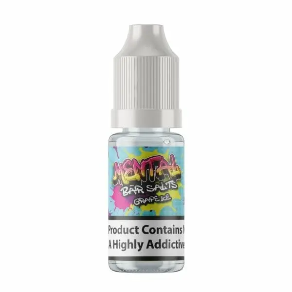 Mental Bar Nic Salts by Signature - 10ml - Grape Ice | 10mg